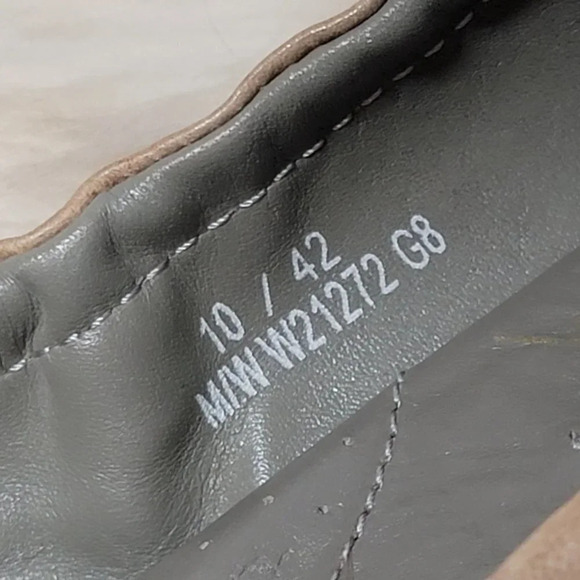 Born Womens 10 Kitten Heel Mary Jane Slip On Leather Shoes‎ Boho Academic Classy - Picture 9 of 12